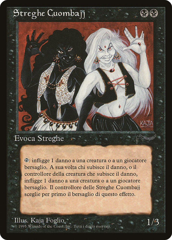 Cuombajj Witches (Italian) - "Streghe Cuomabajj" (REN-050) - Rinascimento