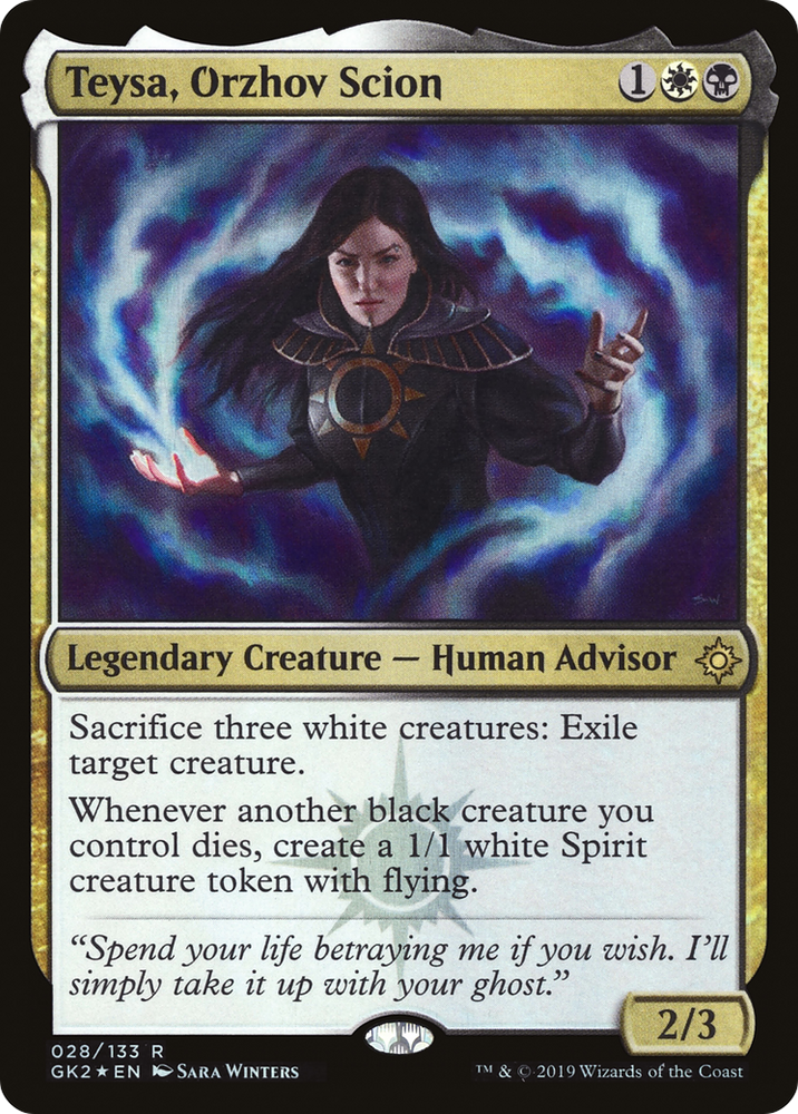 Teysa, Orzhov Scion (GK2-028) - RNA Guild Kit Foil