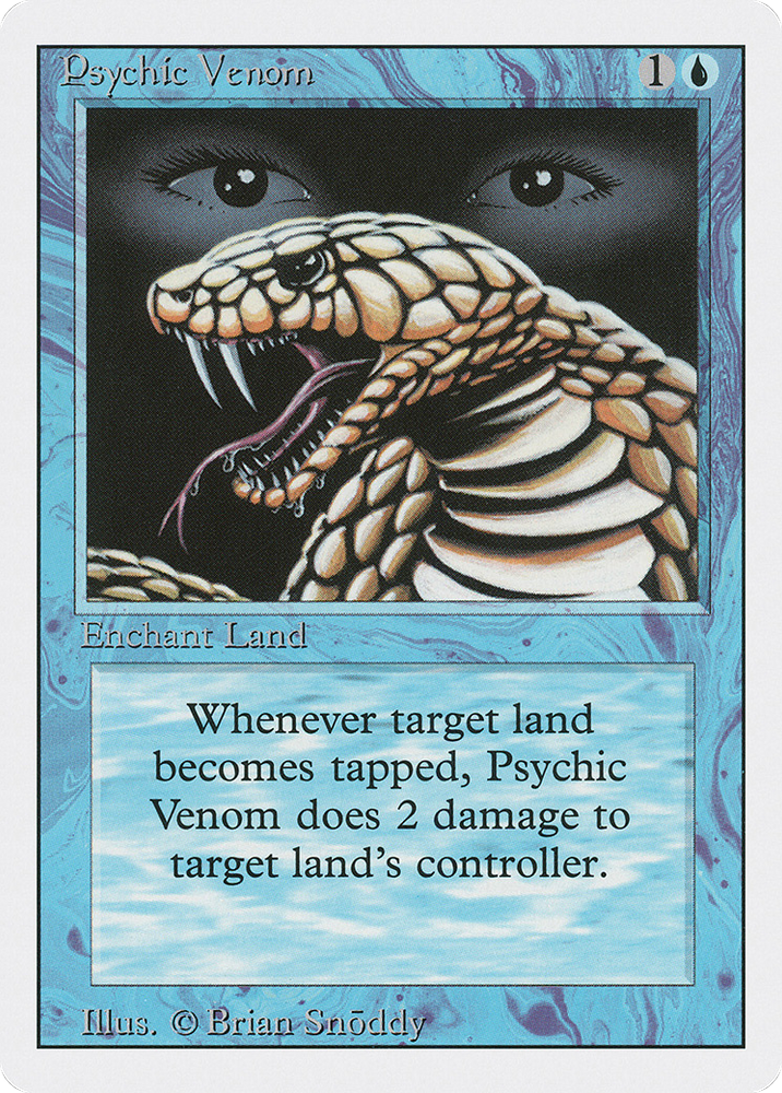 Psychic Venom (3ED-) - Revised Edition