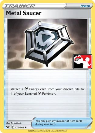 Metal Saucer 170  Prize Pack Series Cards - Uncommon