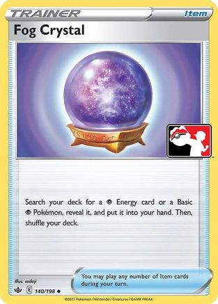 Fog Crystal 140  Prize Pack Series Cards - Uncommon