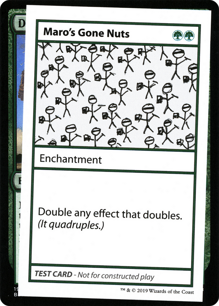 Maro's Gone Nuts (No PW Symbol) (CMB1-081) - Mystery Booster Playtest Cards 2021