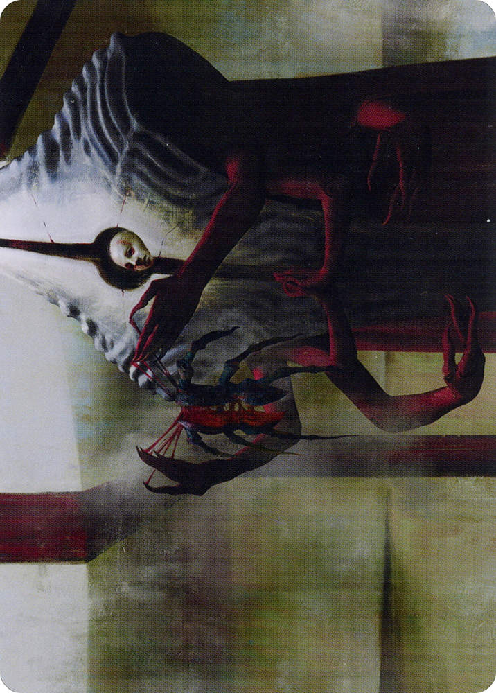 Vivisection Evangelist // Vivisection Evangelist (AONE-054) - Phyrexia: All Will Be One Art Series (Borderless)