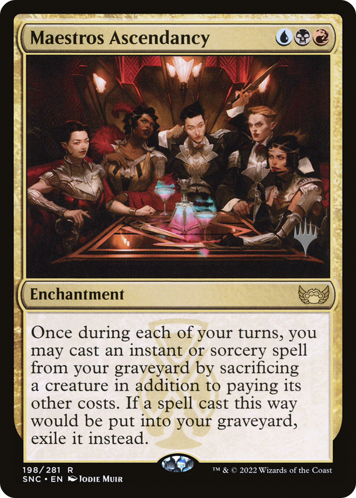 Maestros Ascendancy (PPSNC-198P) - Streets of New Capenna Promos Foil