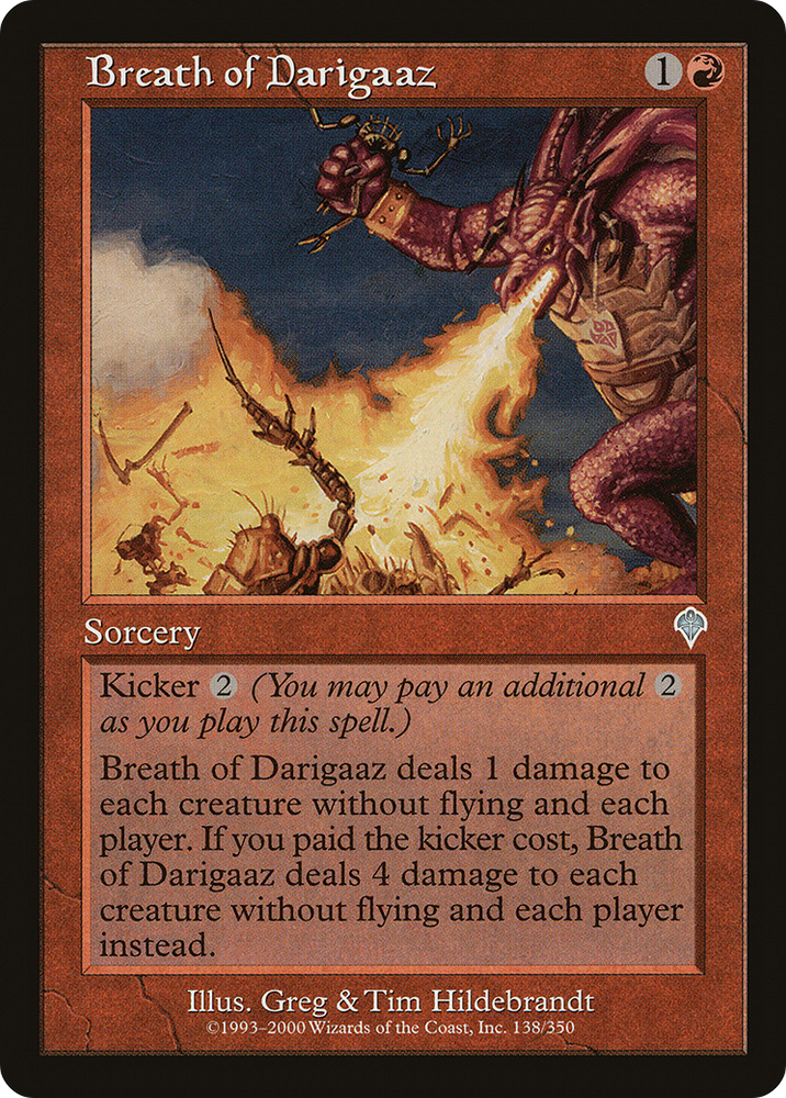 Breath of Darigaaz (INV-138) - Invasion