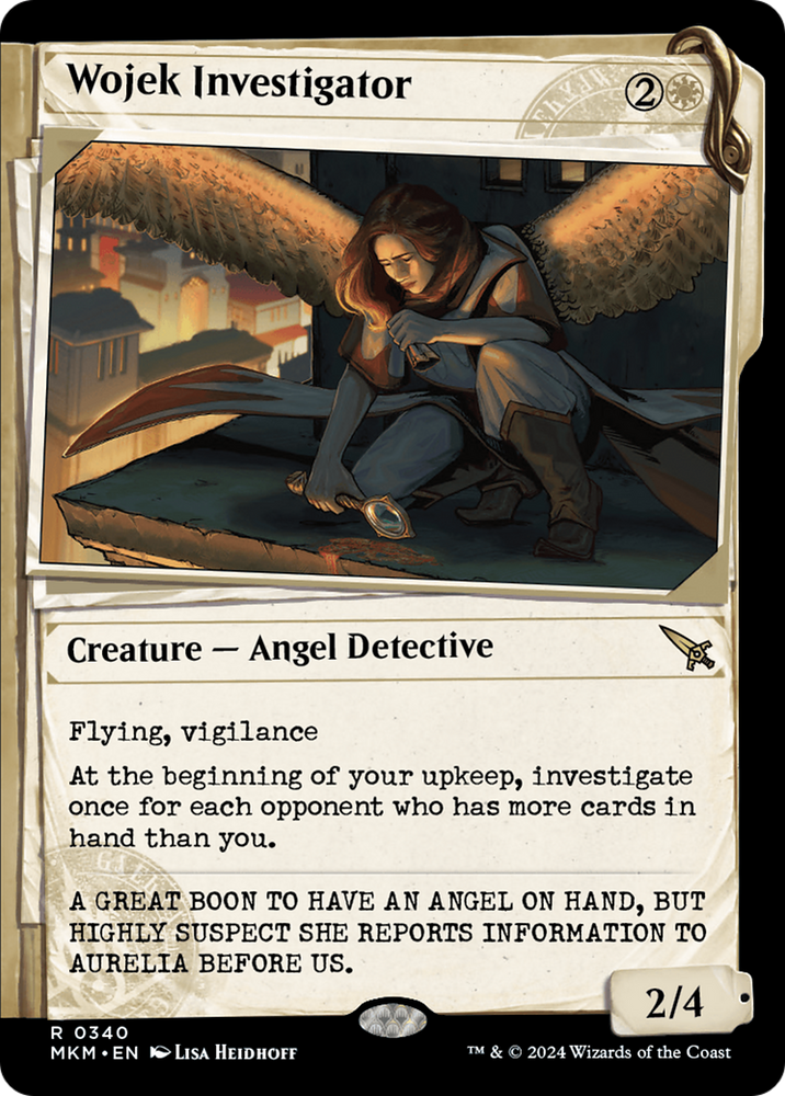 Wojek Investigator (Showcase) (MKM-340) - Murders at Karlov Manor: (Showcase)