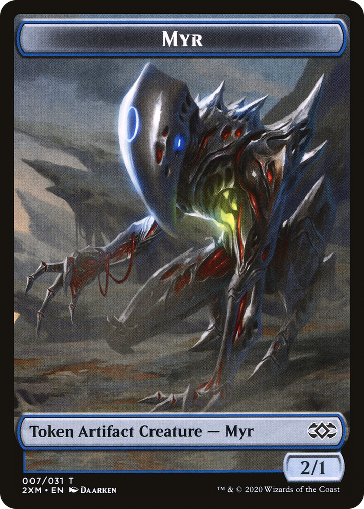 Myr (T2XM-007) - Double Masters Tokens Foil