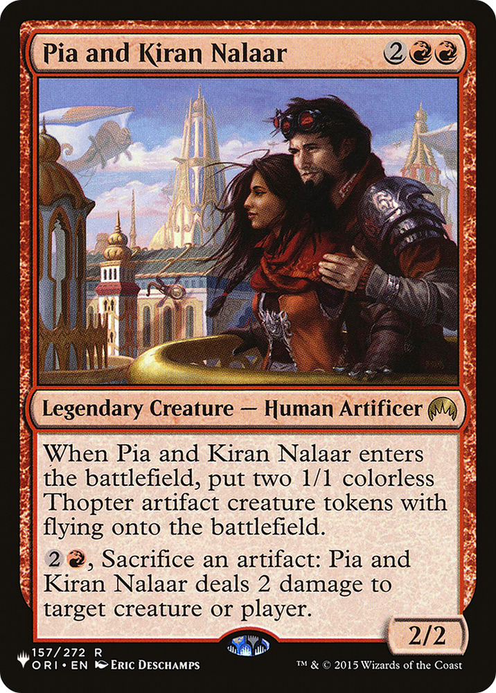 Pia and Kiran Nalaar (LIST-ORI-157) - The List