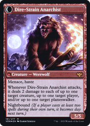 Volatile Arsonist (PRE-181S) - Innistrad: Crimson Vow Promos: (Double Faced Transform) Foil