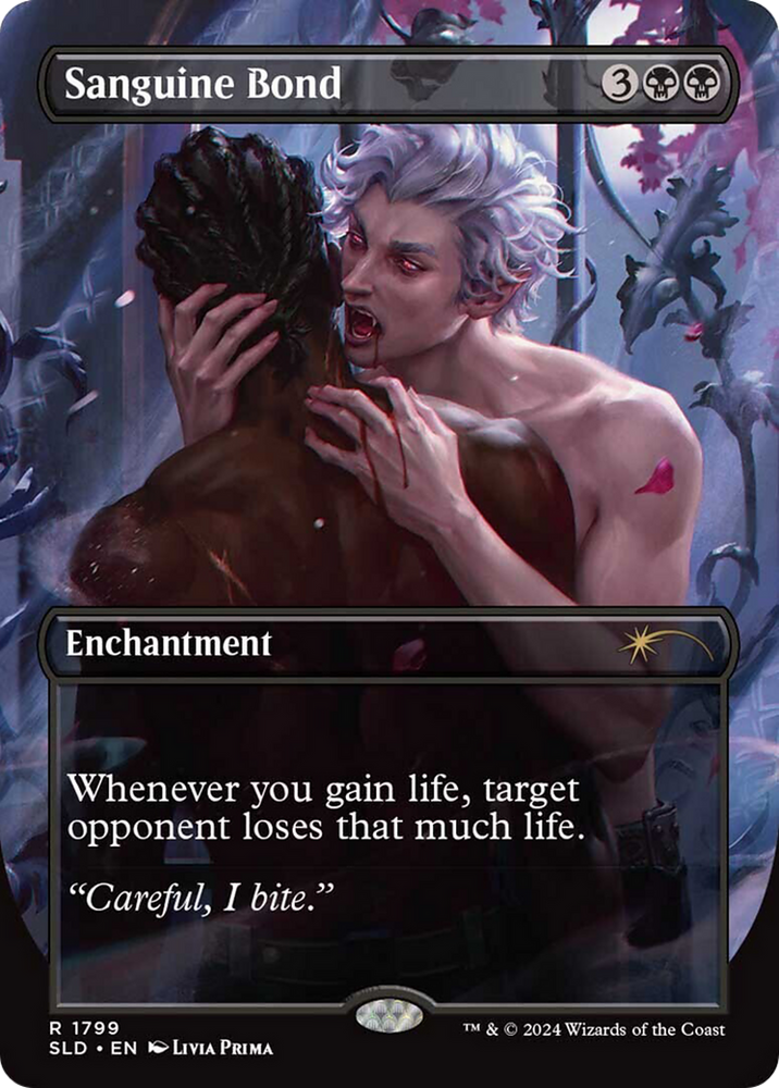 Sanguine Bond (SLD-1799) - Secret Lair Drop (Borderless) Foil
