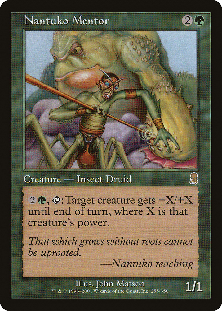 Nantuko Mentor (ODY-255) - Odyssey Foil