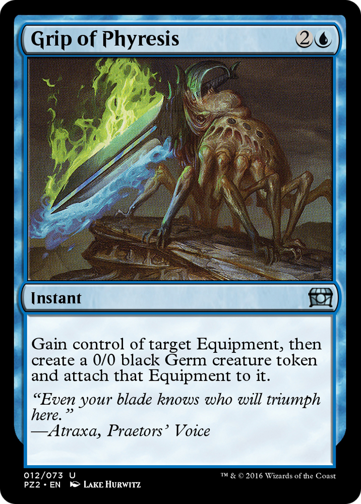 Grip of Phyresis (PZ2-012) - Treasure Chest Foil