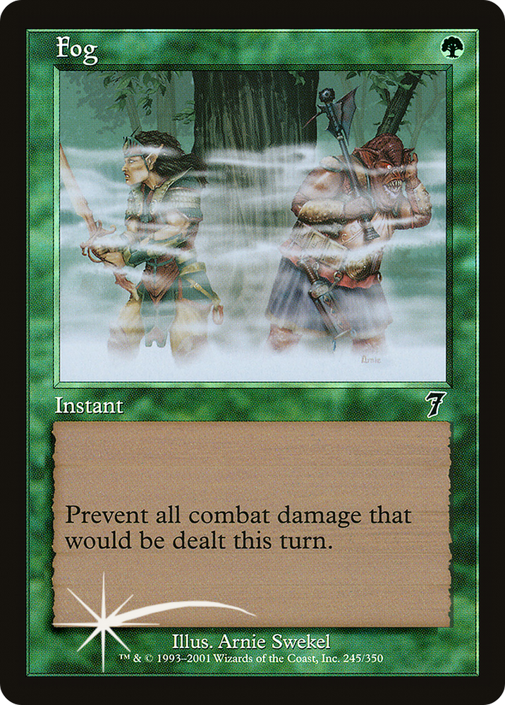 Fog (7ED-245★) - Seventh Edition Foil