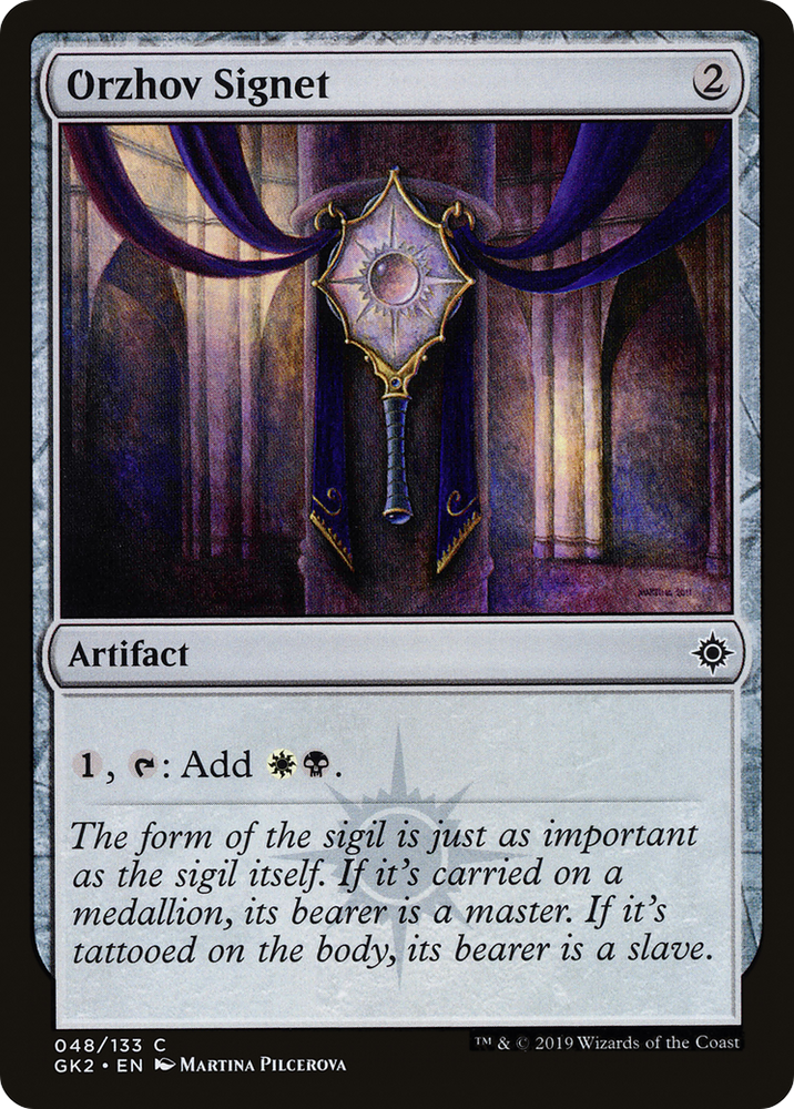 Orzhov Signet (GK2-048) - RNA Guild Kit