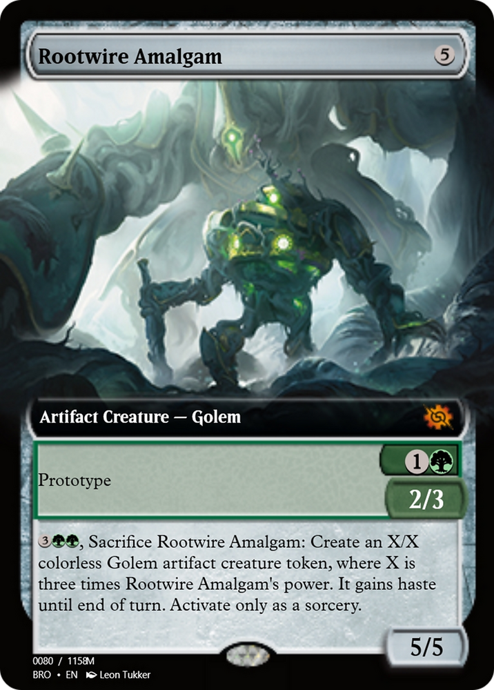 Rootwire Amalgam (PRM-105768) - Magic Online Promos Foil