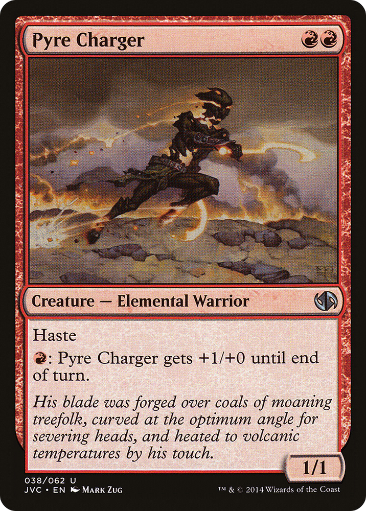 Pyre Charger (DD3-038) - Duel Decks Anthology: Jace vs. Chandra