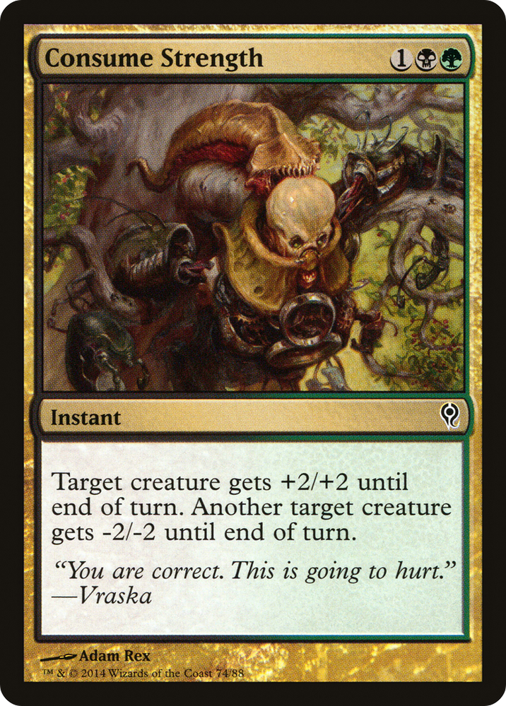 Consume Strength (DDM-074) - Duel Decks: Jace vs. Vraska