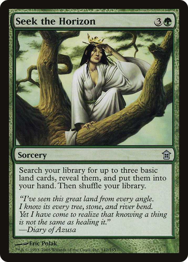 Seek the Horizon (SOK-147) - Saviors of Kamigawa Foil