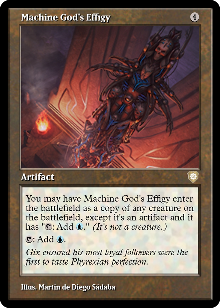 Machine God's Effigy (PRM-105846) - Magic Online Promos Foil