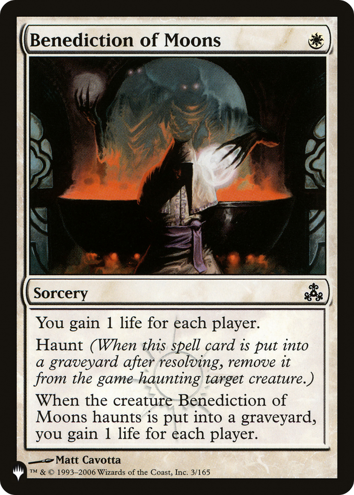 Benediction of Moons (LIST-GPT-3) - The List