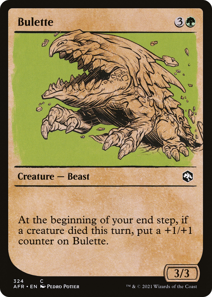 Bulette (Showcase) (AFR-324) - Adventures in the Forgotten Realms: (Showcase) Foil