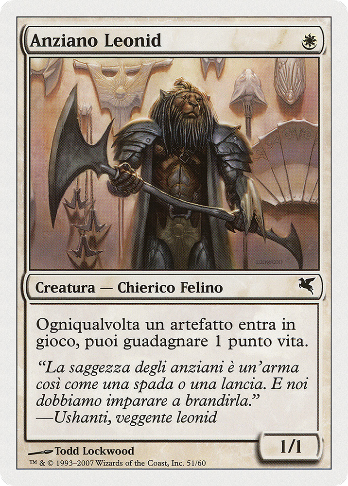 Leonin Elder (Italian) - "Anziano Leonid" (PSAL-L51) - Salvat 2005