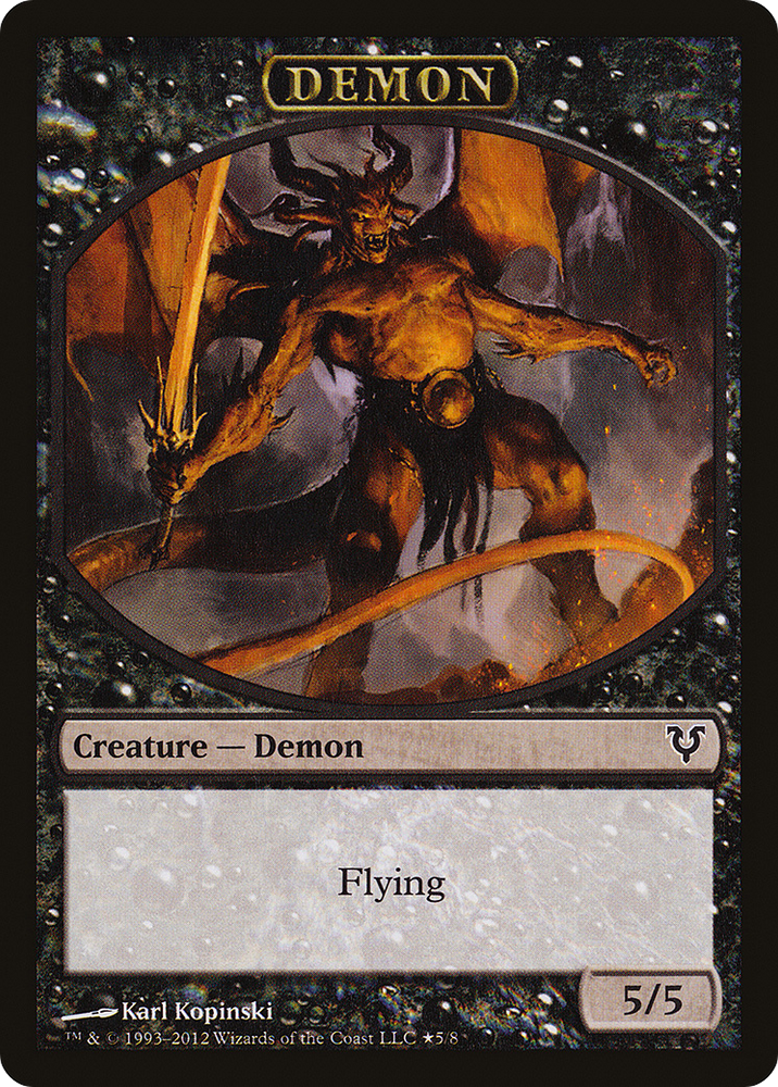 Angel // Demon Double-Sided Token (PRE-01★) - Open the Helvault Foil