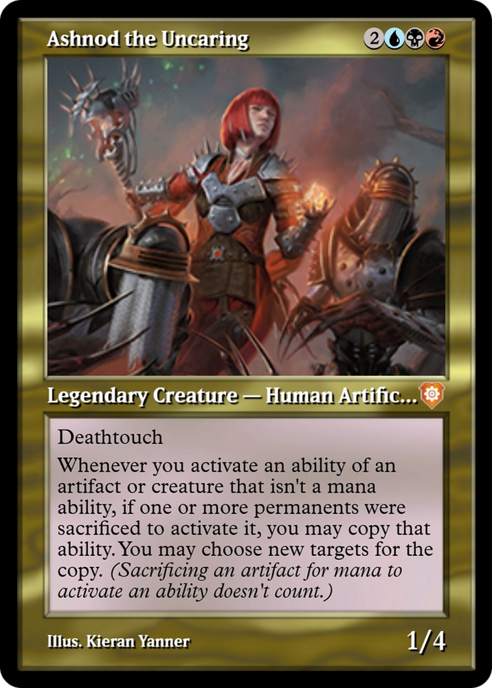 Ashnod the Uncaring (PRM-105808) - Magic Online Promos Foil