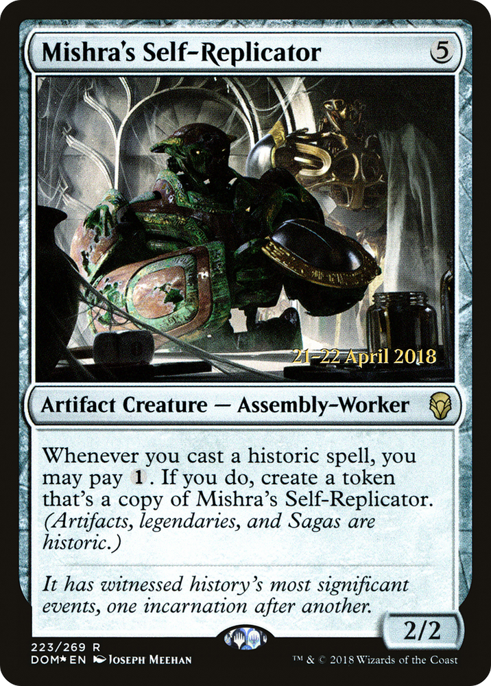 Mishra's Self-Replicator (PRE-223S) - Dominaria Promos Foil
