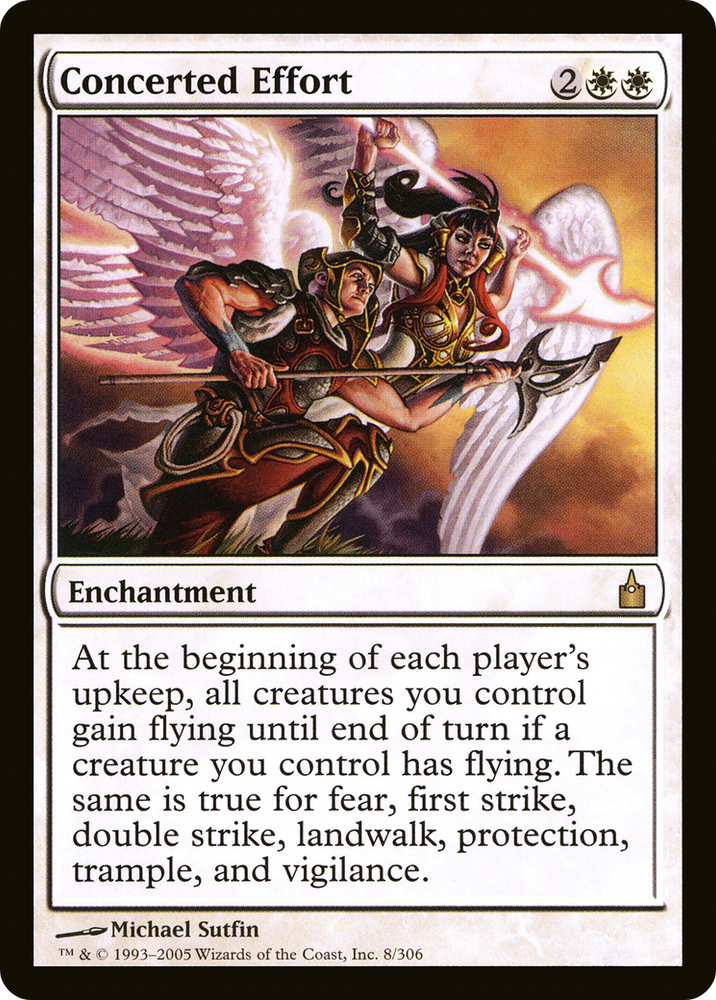 Concerted Effort (RAV-008) - Ravnica: City of Guilds