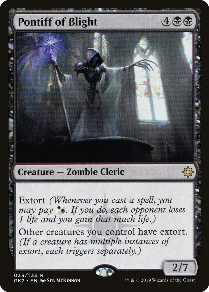 Pontiff of Blight (GK2-033) - RNA Guild Kit