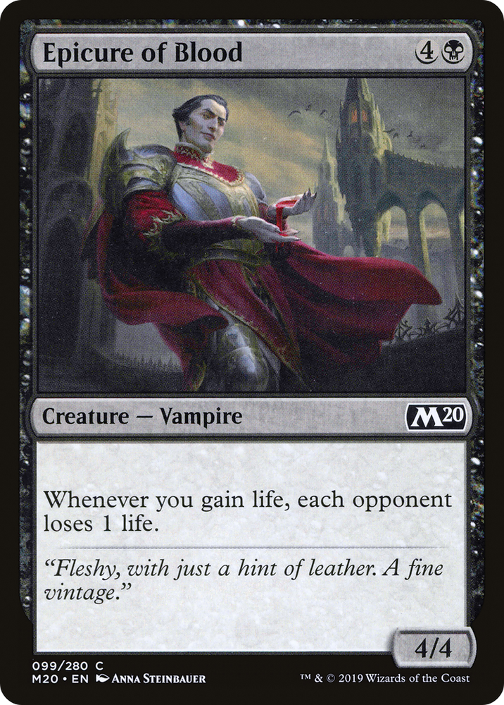 Epicure of Blood (M20-099) - Core Set 2020 Foil