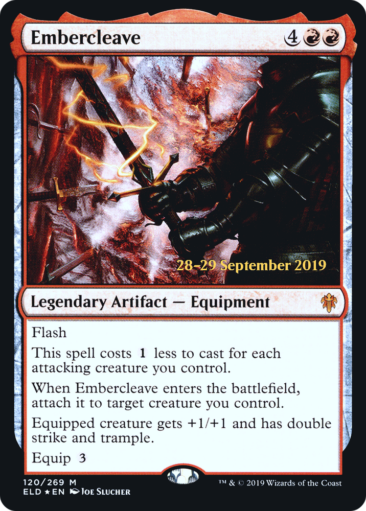 Embercleave (PRE-120S) - Throne of Eldraine Promos Foil