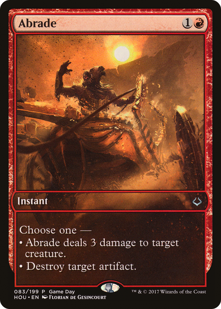 Abrade (GAME-083) - Hour of Devastation Promos