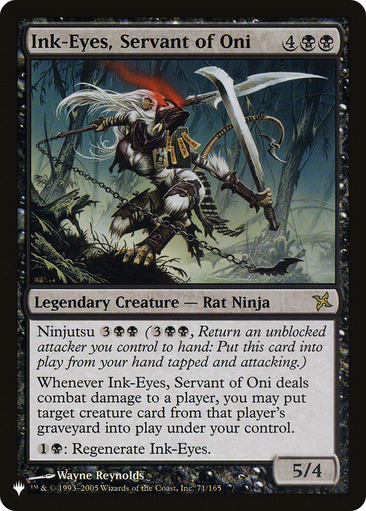 Ink-Eyes, Servant of Oni (LIST-BOK-71) - The List