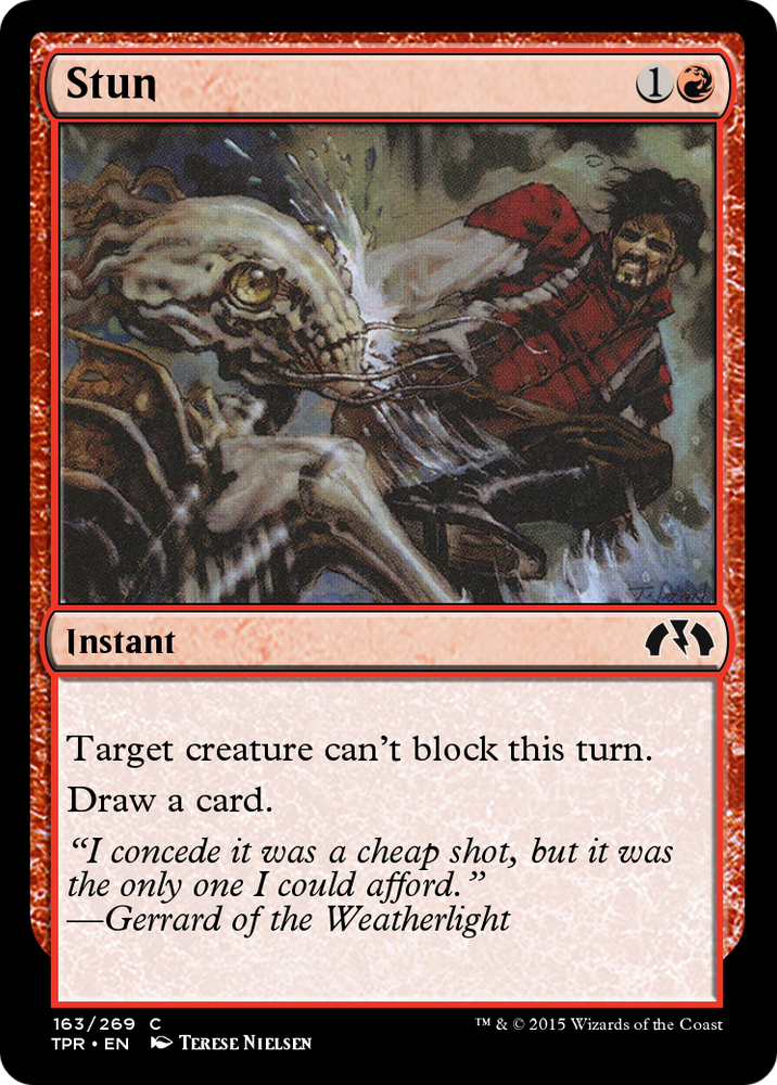 Stun (TPR-163) - Tempest Remastered Foil