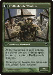 Grizzled Outcasts (ISD-185) - Innistrad: (Double Faced Transform) Foil