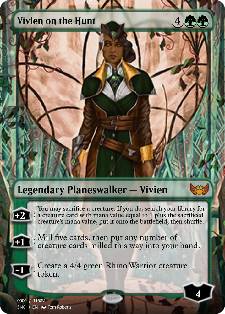 Vivien on the Hunt (PRM-99689) - Magic Online Promos