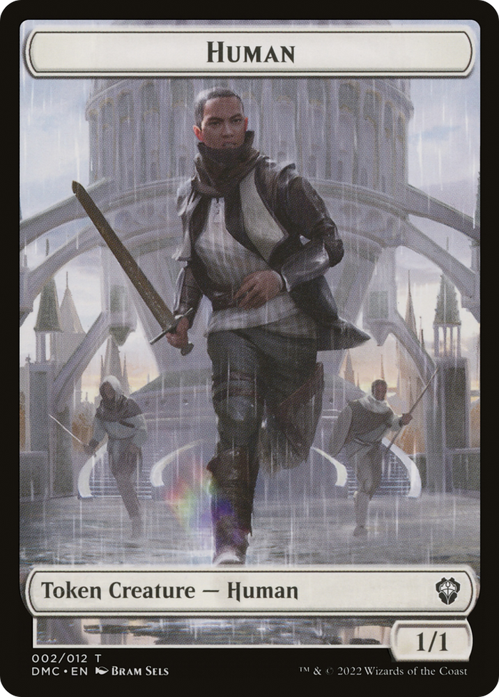 Human (TDMC-002) - Dominaria United Commander Tokens Foil