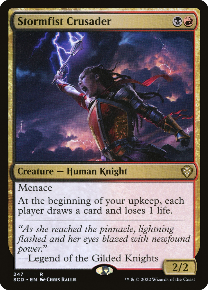 Stormfist Crusader (SCD-247) - Starter Commander Decks
