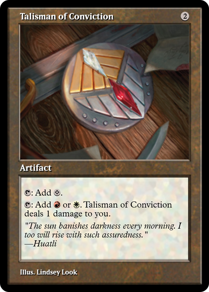 Talisman of Conviction (PRM-91383) - Magic Online Promos