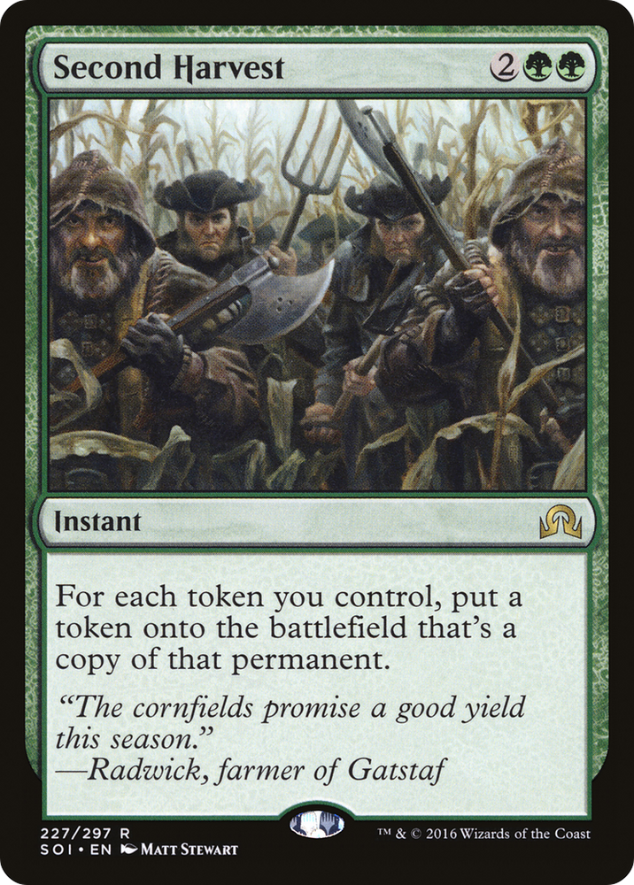 Second Harvest (SOI-227) - Shadows over Innistrad