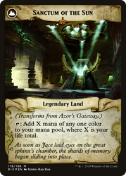 Azor's Gateway (PRE-176S) - Rivals of Ixalan Promos: (compasslanddfc) Foil
