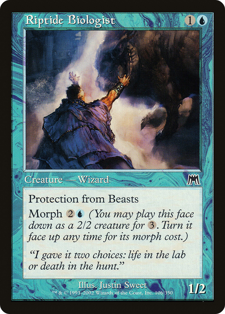 Riptide Biologist (ONS-106) - Onslaught Foil