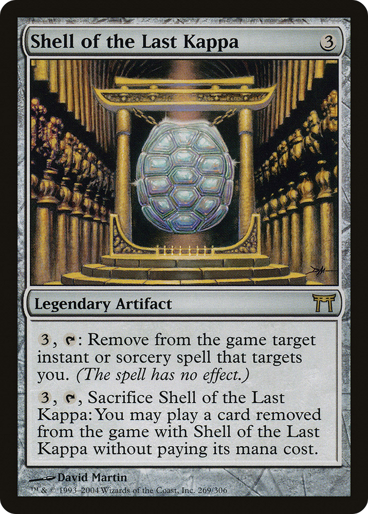 Shell of the Last Kappa (CHK-269) - Champions of Kamigawa