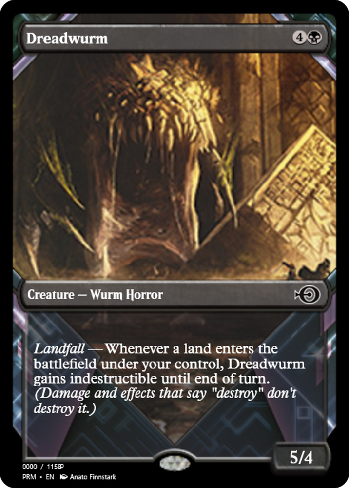 Dreadwurm (PRM-83686) - Magic Online Promos