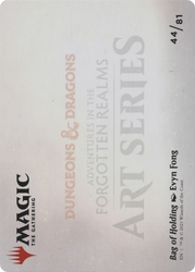 Bag of Holding // Bag of Holding (AAFR-044) - Adventures in the Forgotten Realms Art Series (Borderless) Foil