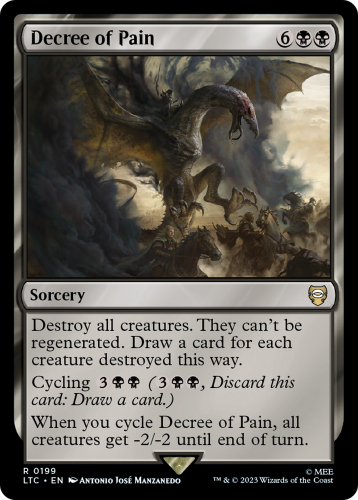 Decree of Pain (LTC-199) - Tales of Middle-earth Commander