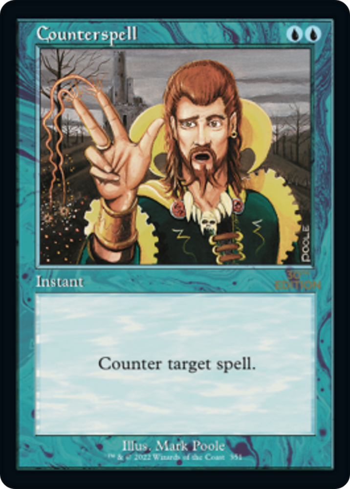 Counterspell (Retro Frame) (30A-351) - 30th Anniversary Edition