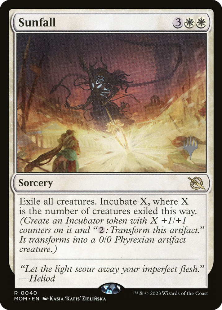 Sunfall (PPMOM-040) - March of the Machine Promos